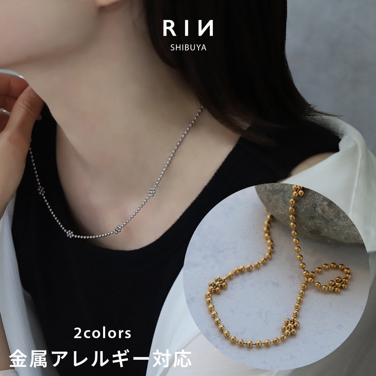 関税/送料込【AKM】ソーンイレギュラー メタルネックレス ネックレス スクエア 八角形 オクタゴン ステンレス 18KGP