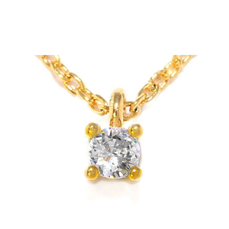 S・ゴールド | ネックレス ペンダント 一粒 | ボディピアス専門店凛RIN