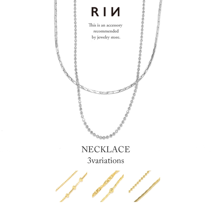 ネックレス チェーン レディース | ボディピアス専門店凛RIN | 詳細画像1 
