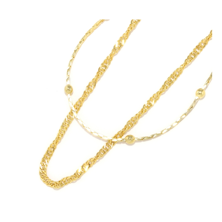 Bタイプ・ゴールド | ネックレス チェーン レディース | ボディピアス専門店凛RIN