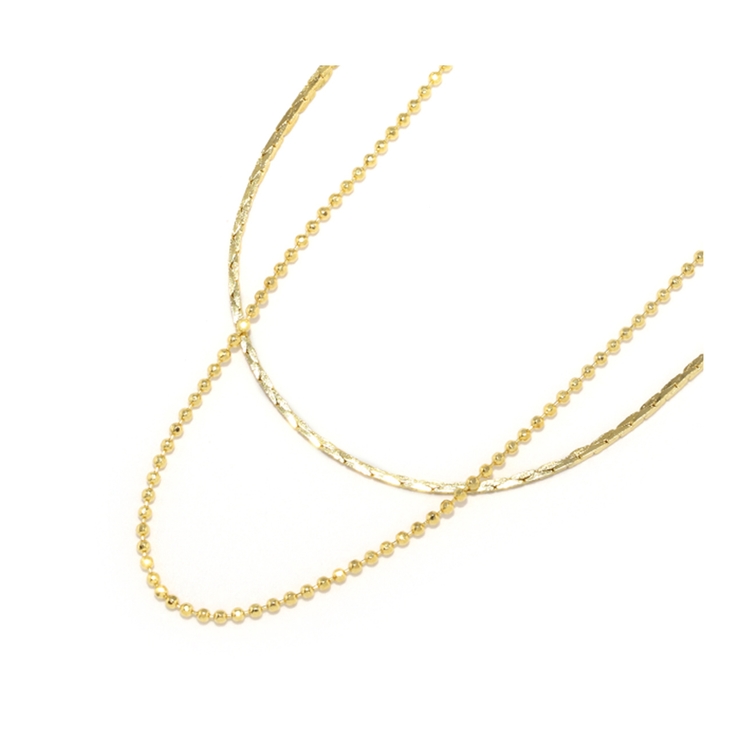 Cタイプ・ゴールド | ネックレス チェーン レディース | ボディピアス専門店凛RIN