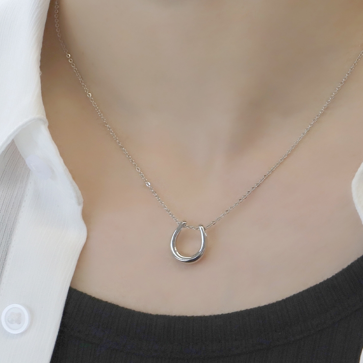 ネックレスペンダント 馬蹄ホースシュー ラッキーかわいい16kコーティング | ボディピアス専門店凛RIN | 詳細画像9 