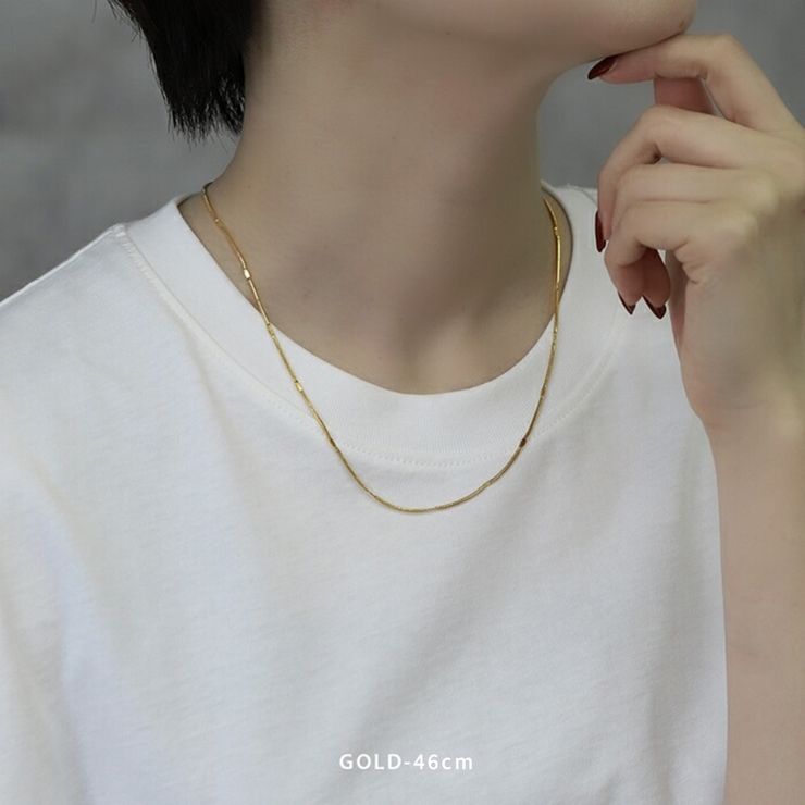 つけっぱなしネックレス サージカルステンレス製 | ボディピアス専門店凛RIN | 詳細画像11 