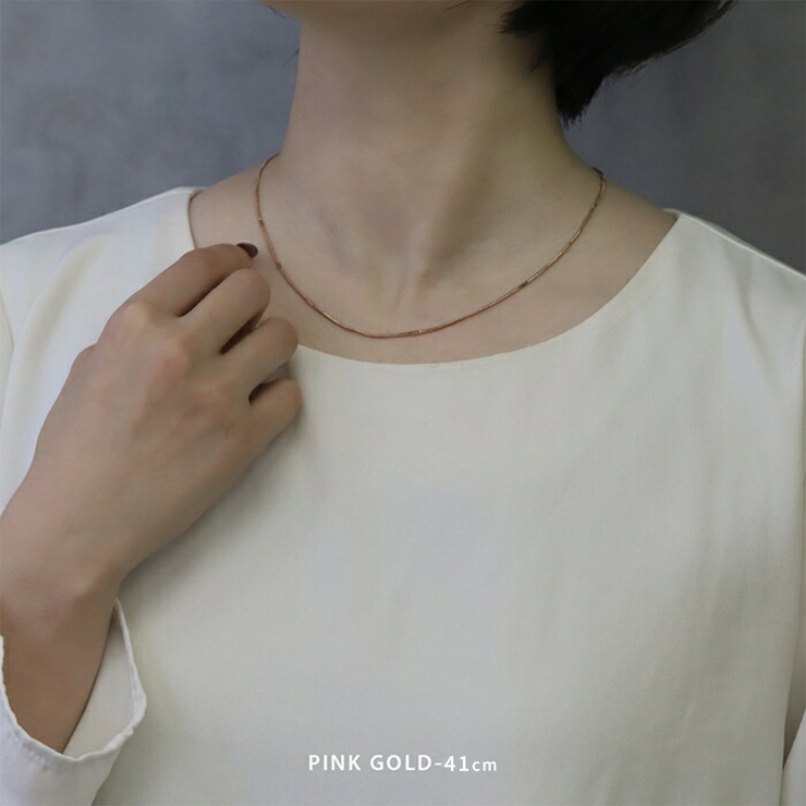つけっぱなしネックレス サージカルステンレス製 | ボディピアス専門店凛RIN | 詳細画像4 