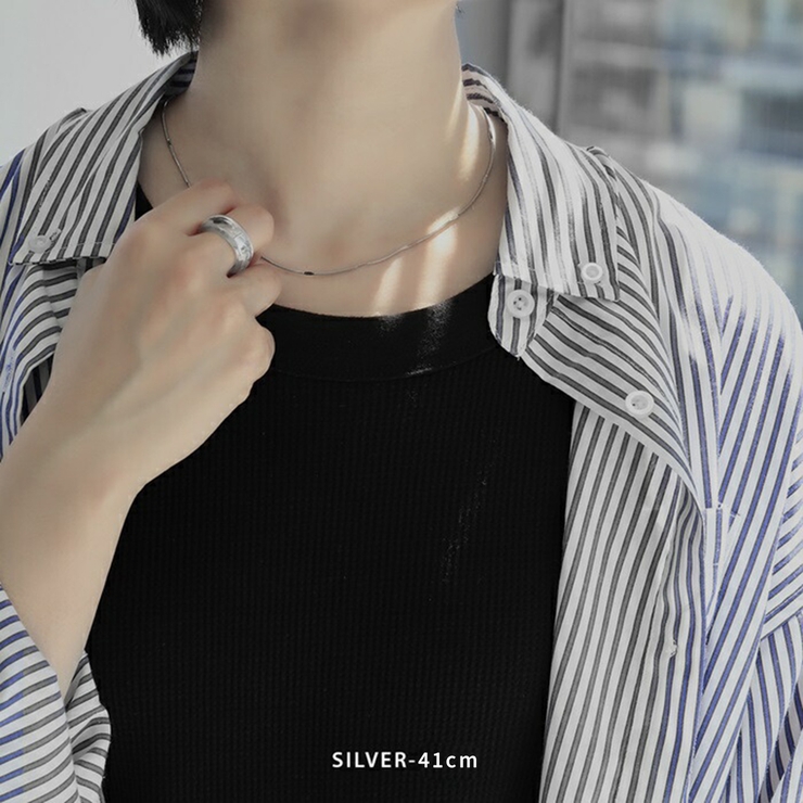 つけっぱなしネックレス サージカルステンレス製 | ボディピアス専門店凛RIN | 詳細画像8 