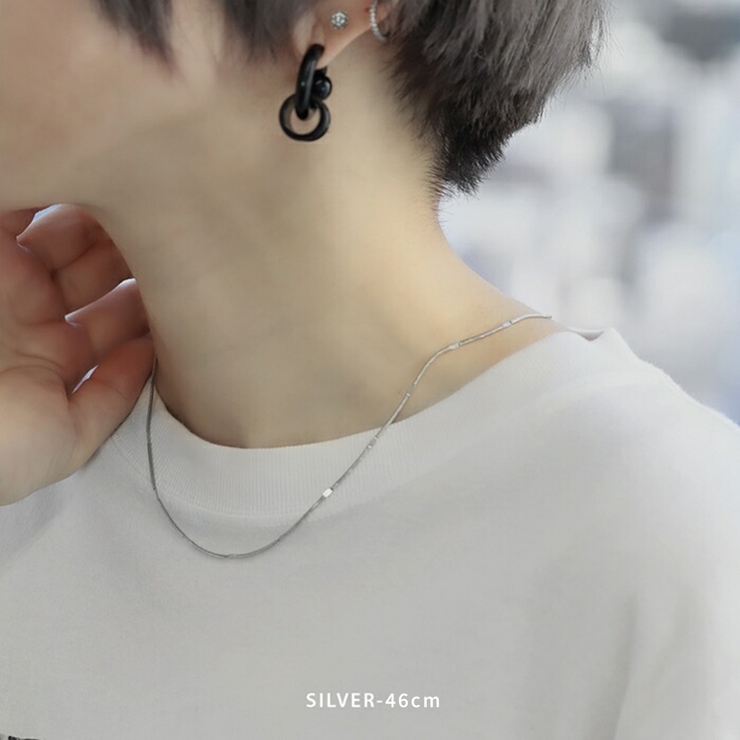 つけっぱなしネックレス サージカルステンレス製 | ボディピアス専門店凛RIN | 詳細画像10 
