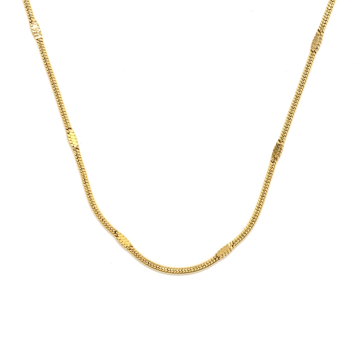 ゴールド | つけっぱなしネックレス サージカルステンレス製 | ボディピアス専門店凛RIN