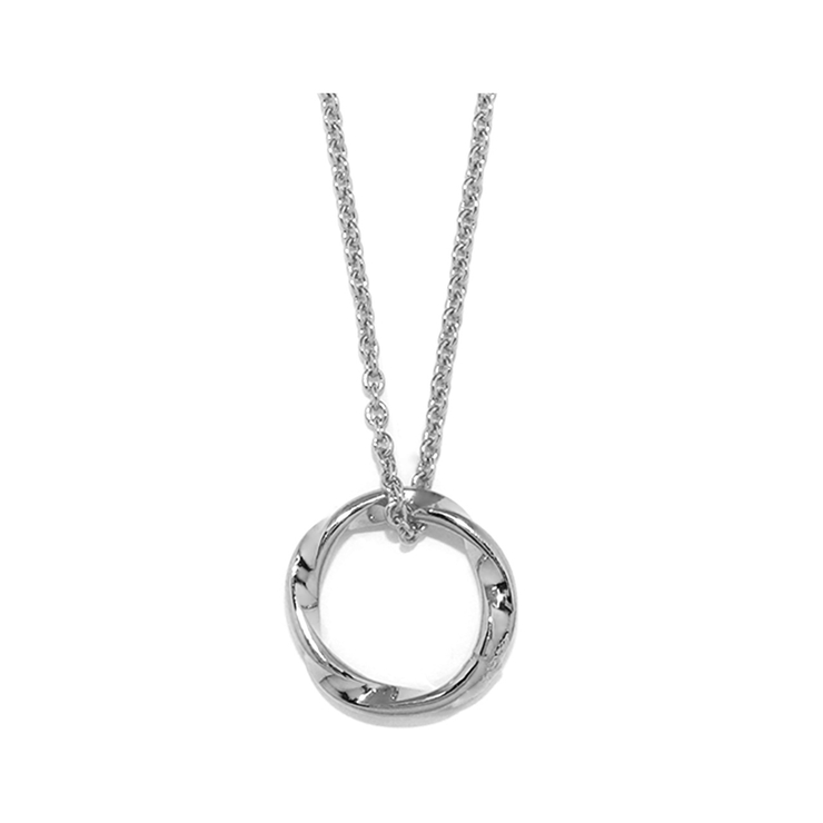 ネックレス メビウスの輪 サークルシンプル[品番：RINA0001961