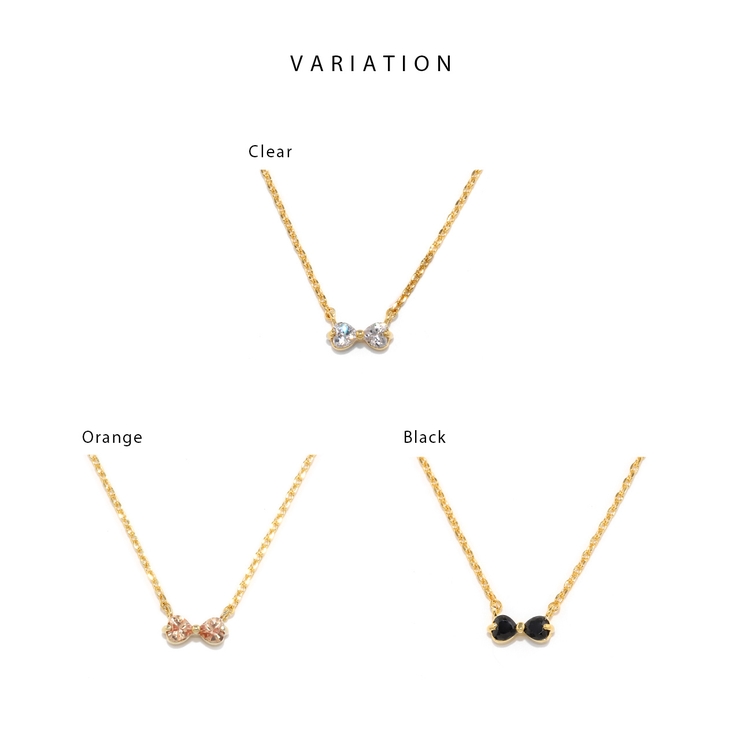 チェーンネックレス リボンキュート上品キレイ おしゃれ | ボディピアス専門店凛RIN | 詳細画像12 