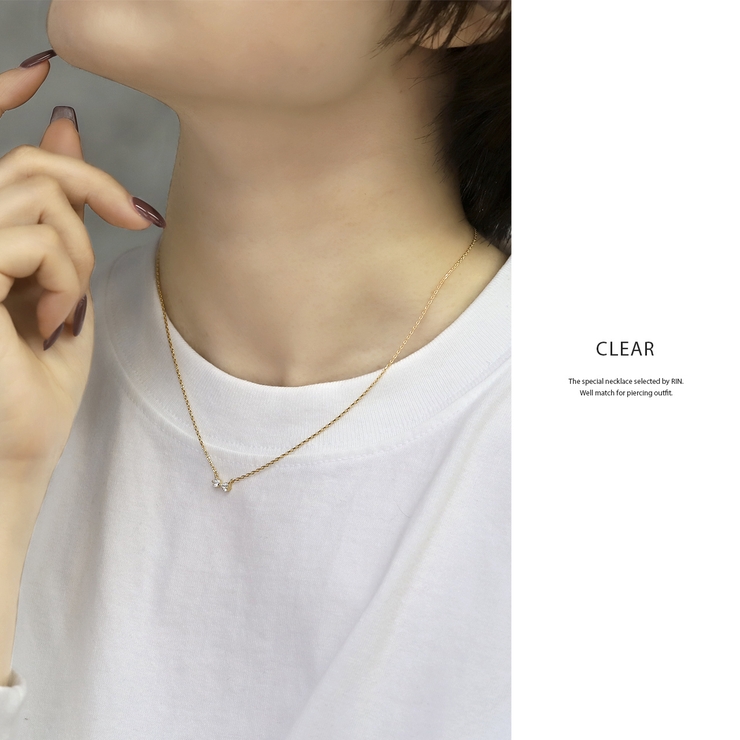 チェーンネックレス リボンキュート上品キレイ おしゃれ | ボディピアス専門店凛RIN | 詳細画像6 