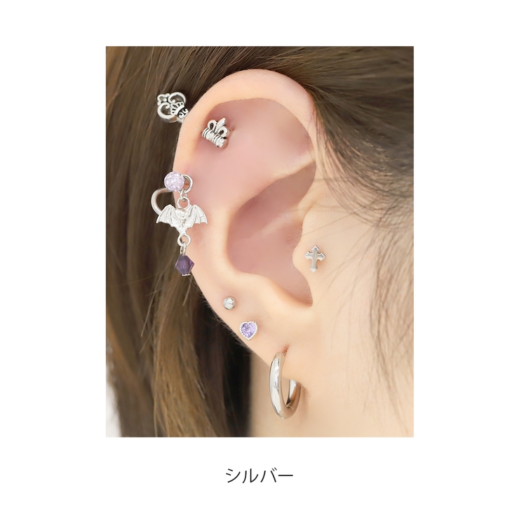 チャームコウモリ ハロウィン蝙蝠BAT アレンジ[品番：RINA0000445