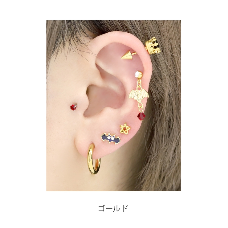チャームコウモリ ハロウィン蝙蝠BAT アレンジ[品番：RINA0000445