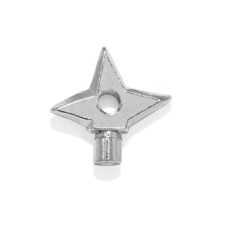 シルバー | キャッチ 手裏剣忍者くノ一キャッチクール個性的 ボディピアス | ボディピアス専門店凛RIN