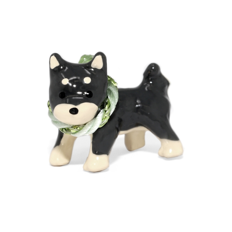 黒柴 | キャッチ 柴犬犬ドッグ和風和もの日本製かわいい ボディピアス | ボディピアス専門店凛RIN