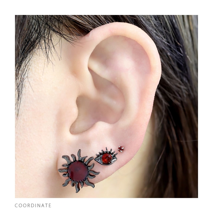 キャッチ 目玉太陽刀烏和和もの日本 ボディピアス | ボディピアス専門店凛RIN | 詳細画像6 