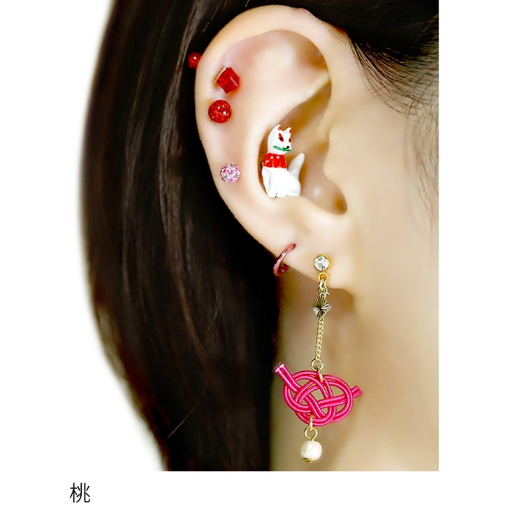 軟骨ピアス 和風 水引 品番 Rina ボディピアス専門店凛rin ボディピアス センモンテンリンリン のレディースファッション通販 Shoplist ショップリスト