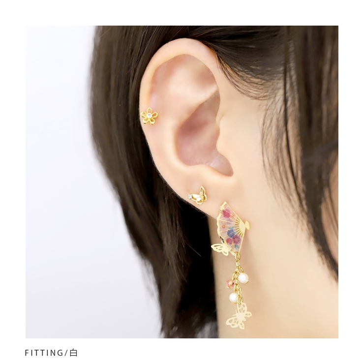 軟骨ピアス 和風 キャッチ