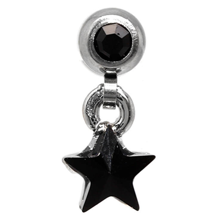 ブラック | 星 ジュエル スター | ボディピアス専門店凛RIN