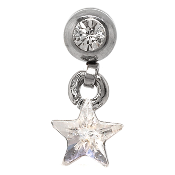 クリア | 星 ジュエル スター | ボディピアス専門店凛RIN