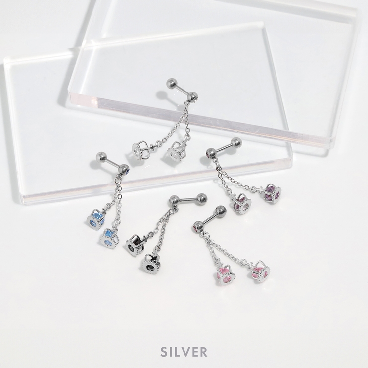 ボディピアス軟骨ピアス クラウンピアス王冠 ボディーピアス | ボディピアス専門店凛RIN | 詳細画像4 