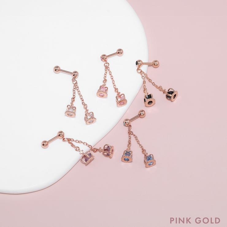 ボディピアス軟骨ピアス クラウンピアス王冠 ボディーピアス | ボディピアス専門店凛RIN | 詳細画像6 