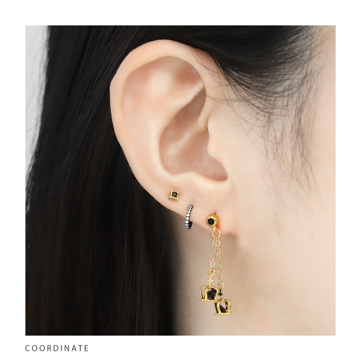 ボディピアス軟骨ピアス クラウンピアス王冠 ボディーピアス | ボディピアス専門店凛RIN | 詳細画像9 