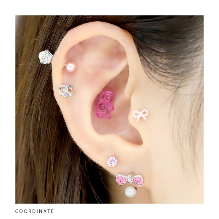 ボディピアス フェイクパール 軟骨ピアス | ボディピアス専門店凛RIN | 詳細画像4 