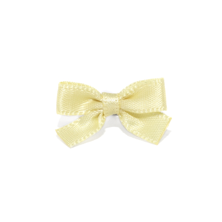 ライトイエロー | ボディピアス軟骨ピアス リボンサテンリボンバレエコア ストレートバーベル | ボディピアス専門店凛RIN