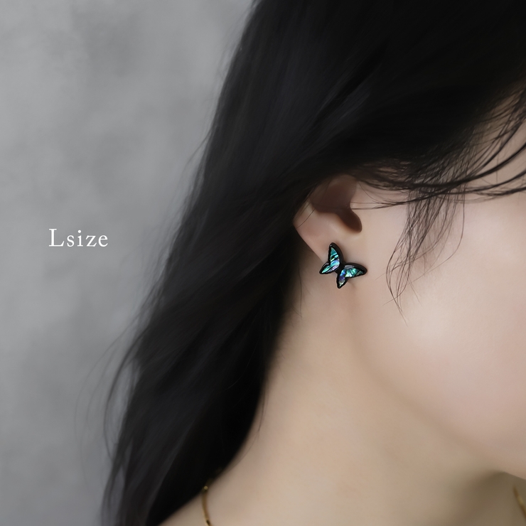 軟骨ピアス 蝶 螺鈿 | ボディピアス専門店凛RIN | 詳細画像6 