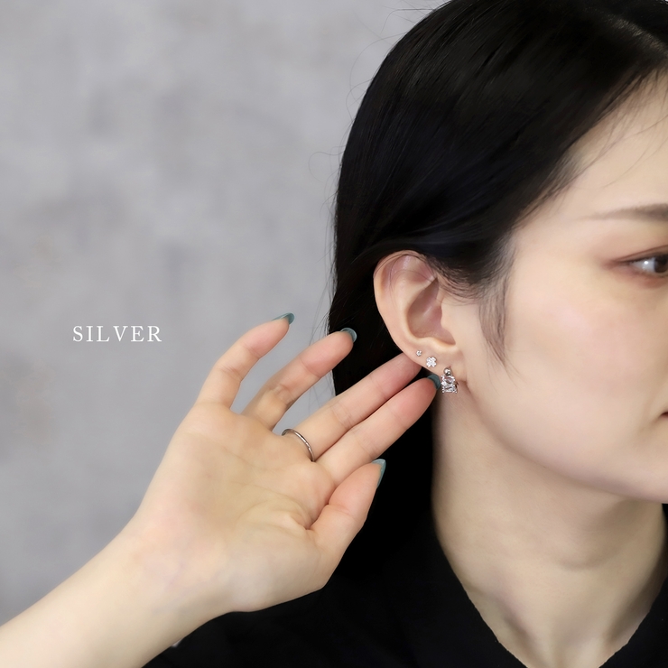 軟骨ピアス シールドピアスジュエルきらきら上品華やか ボディピアス | ボディピアス専門店凛RIN | 詳細画像4 