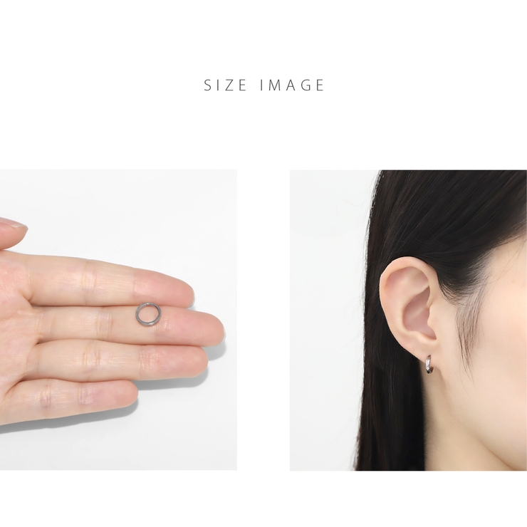 ステンレスピアス ダイヤモンドカットシンプルシャープ ボディピアス | ボディピアス専門店凛RIN | 詳細画像10 