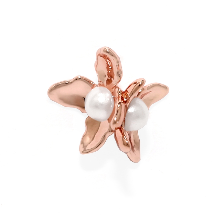 ピンクゴールド | 軟骨ピアス 華やか花フラワー上品キレイ系オケージョン ボディピアス | ボディピアス専門店凛RIN