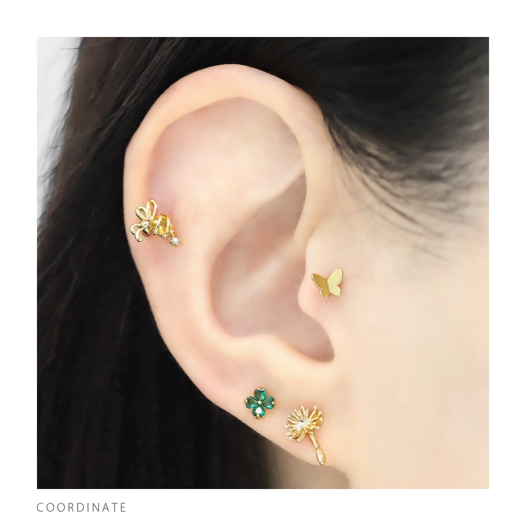 軟骨ピアス たんぽぽタンポポ綿毛花はなフラワーかわいい ボディピアス | ボディピアス専門店凛RIN | 詳細画像6 