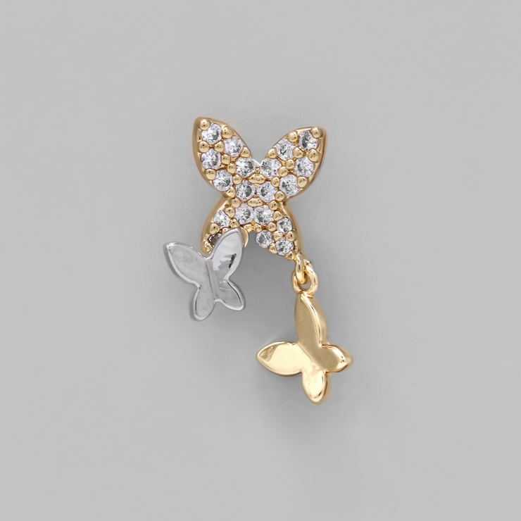 ゴールド・左耳 | 軟骨ピアス パールシンプル金属アレルギー対応 ボディピアス | ボディピアス専門店凛RIN