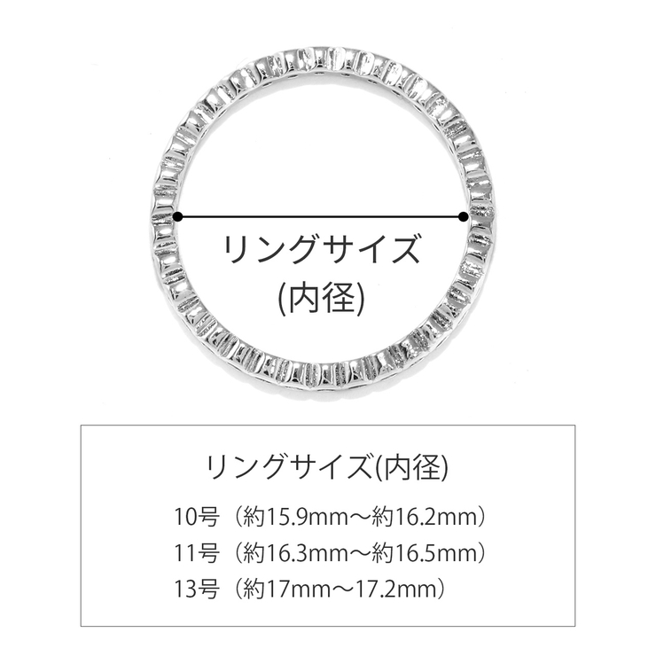 指輪リング エレガントキュービックジルコニア 18金ロジウムコーティングかわいい | ボディピアス専門店凛RIN | 詳細画像9 
