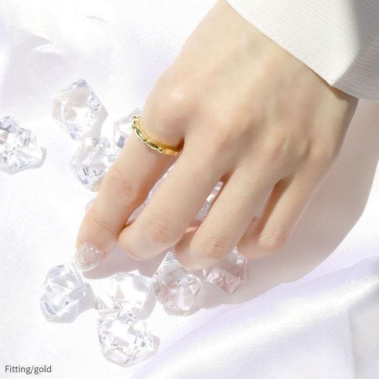 指輪リング シルバーゴールドシンプル ファッショナブル18金コーティングロジウム… | ボディピアス専門店凛RIN | 詳細画像3 