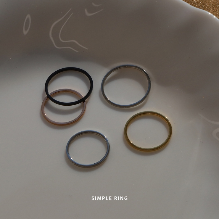 リング指輪 レディースメンズ サージカルステンレス | ボディピアス専門店凛RIN | 詳細画像5 