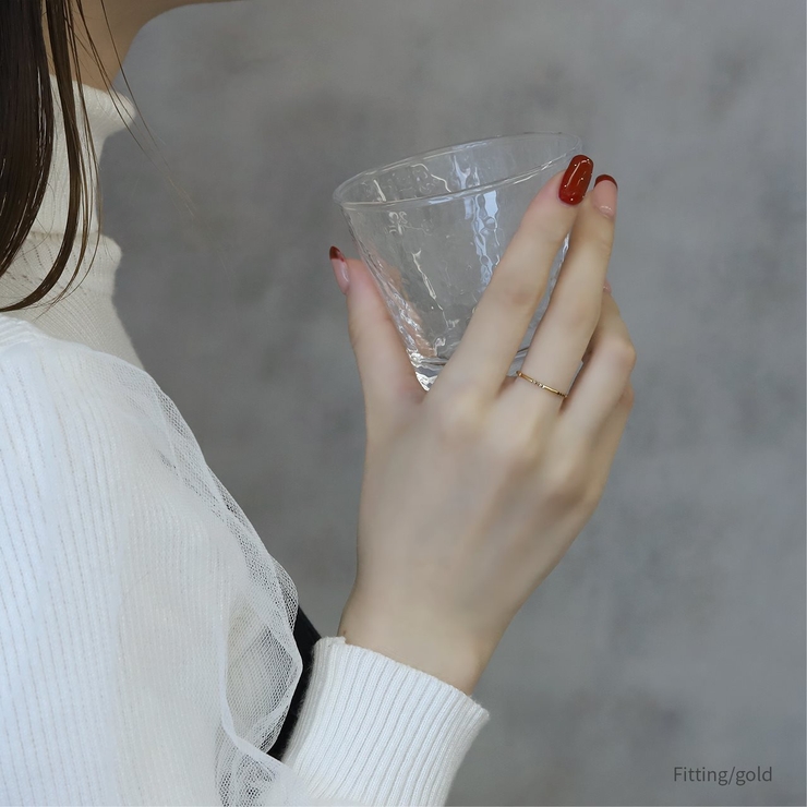 指輪レディースリング カッティング彫幾何学模様 華奢ほそめ | ボディピアス専門店凛RIN | 詳細画像5 