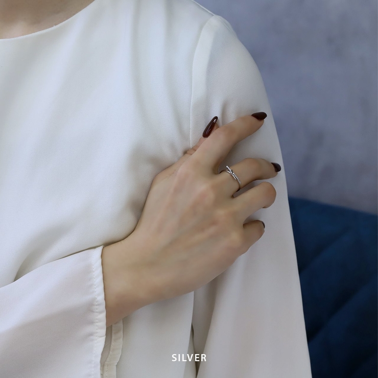 指輪レディースリング ノットリング結び目 | ボディピアス専門店凛RIN | 詳細画像2 