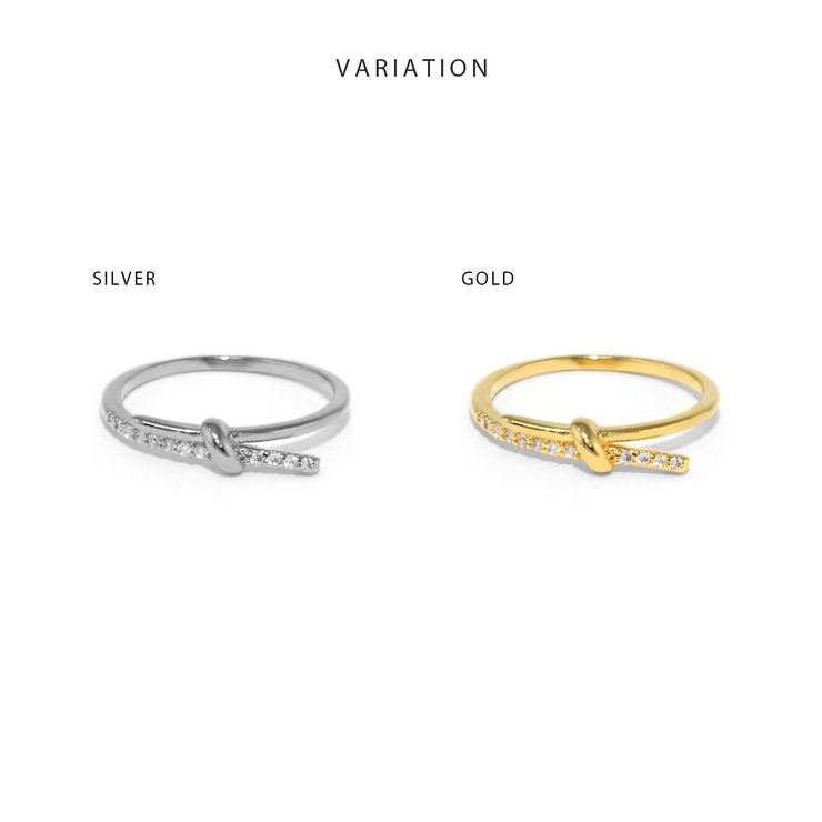 指輪レディースリング ノットリング結び目 | ボディピアス専門店凛RIN | 詳細画像8 