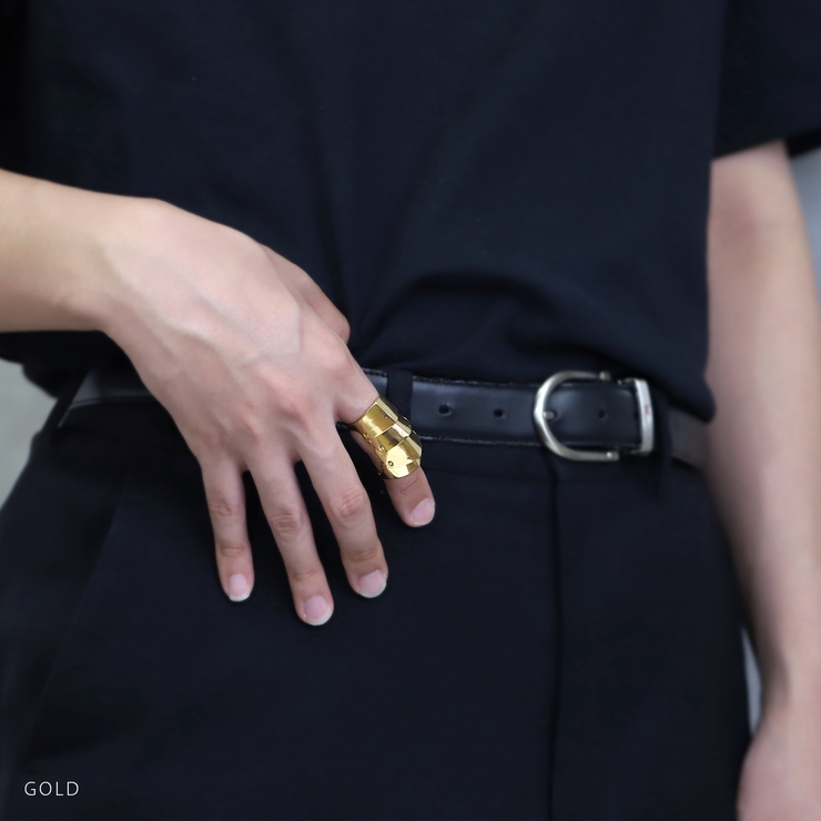 アーマーリング 指輪リングユニセックスデザイン 鎧甲冑スタイリッシュ | ボディピアス専門店凛RIN | 詳細画像7 