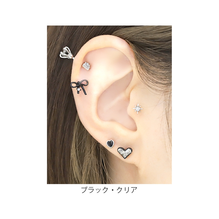 ハート カスタマイズキャッチ パーツネジ式 | ボディピアス専門店凛RIN | 詳細画像9 