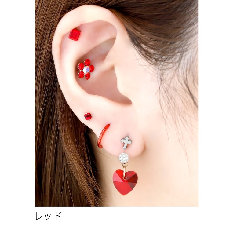 キャッチ 花 ボディピアス | ボディピアス専門店凛RIN | 詳細画像9 