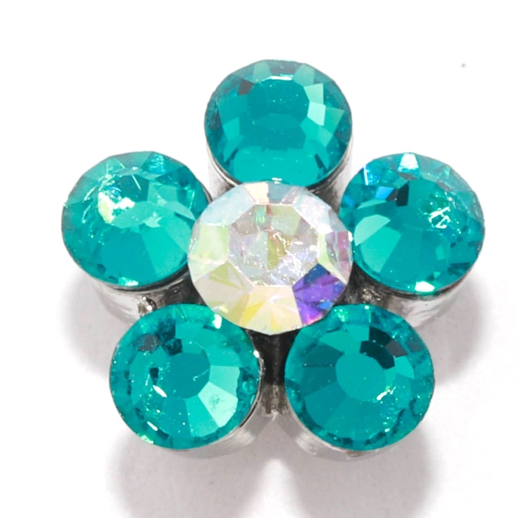 エメラルド | キャッチ 花 ボディピアス | ボディピアス専門店凛RIN