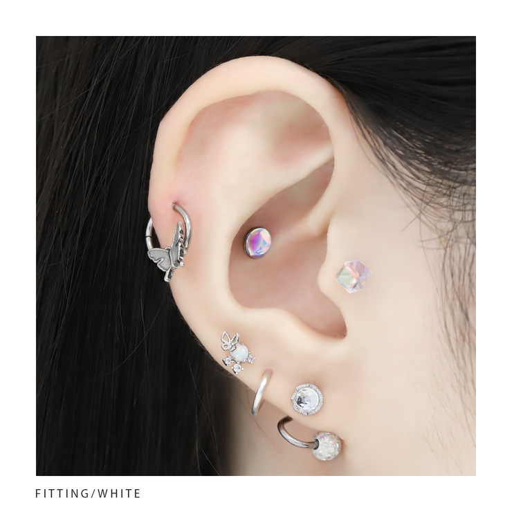 イヤーロブ ロブ オーロラ | ボディピアス専門店凛RIN | 詳細画像7 