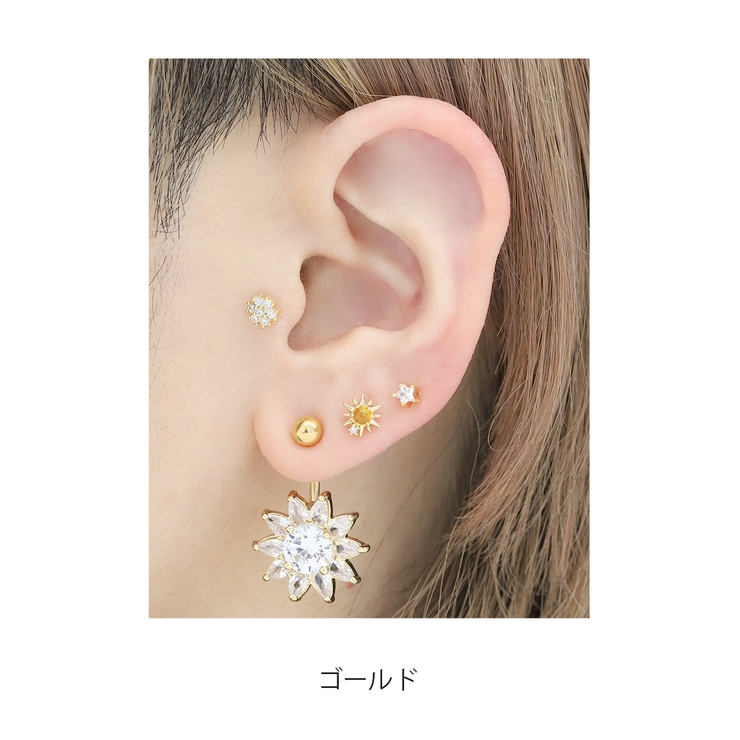 へそピアス0368 ジュエル 花ヘソピアス | ボディピアス専門店凛RIN | 詳細画像6 