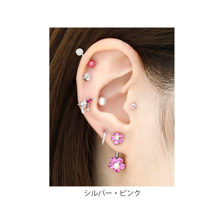 へそピアス 花 ボディピアス | ボディピアス専門店凛RIN | 詳細画像6 