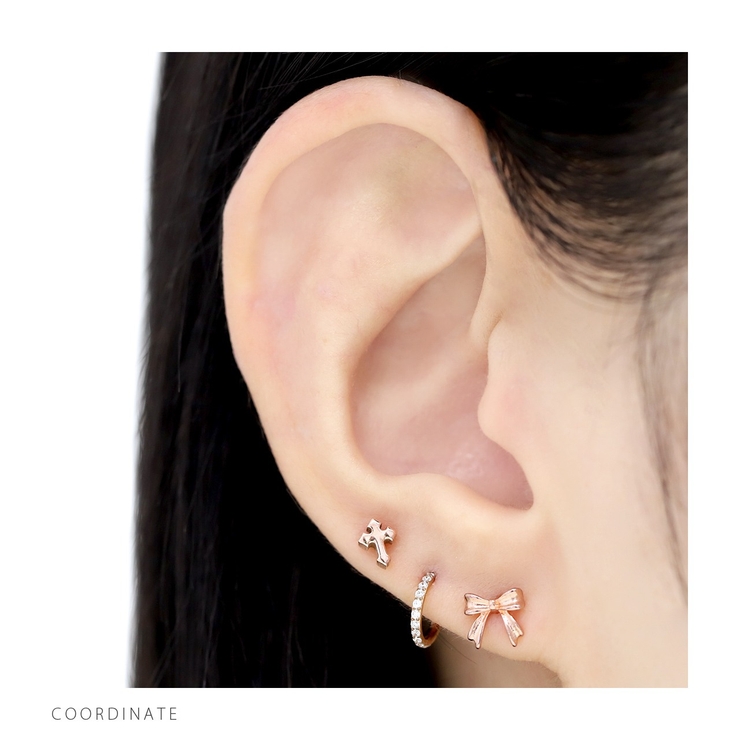 キャッチ 十字架クロス小さめミニかわいい ボディピアス | ボディピアス専門店凛RIN | 詳細画像8 