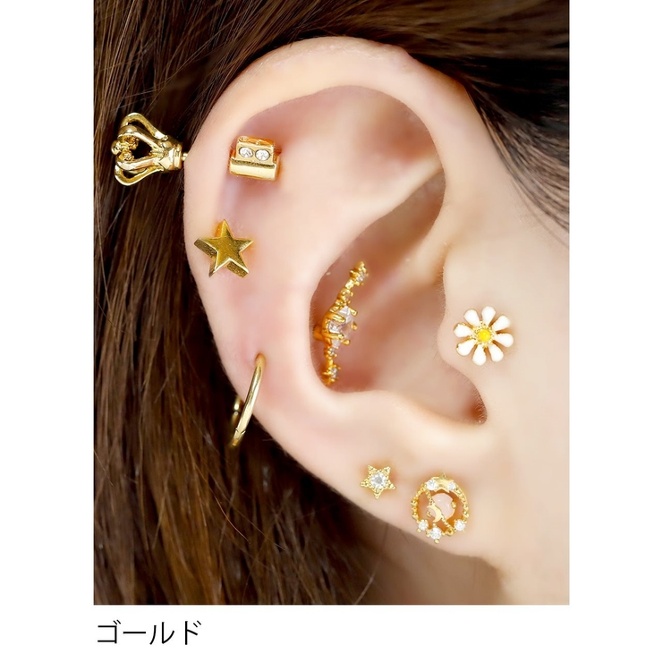 ボディピアス キャッチ 花 | ボディピアス専門店凛RIN | 詳細画像5 