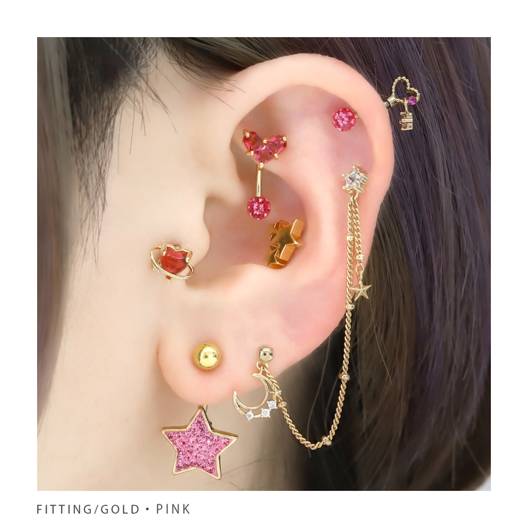 スターヘソピアス へそぴあす星 ボディピアス | ボディピアス専門店凛RIN | 詳細画像7 